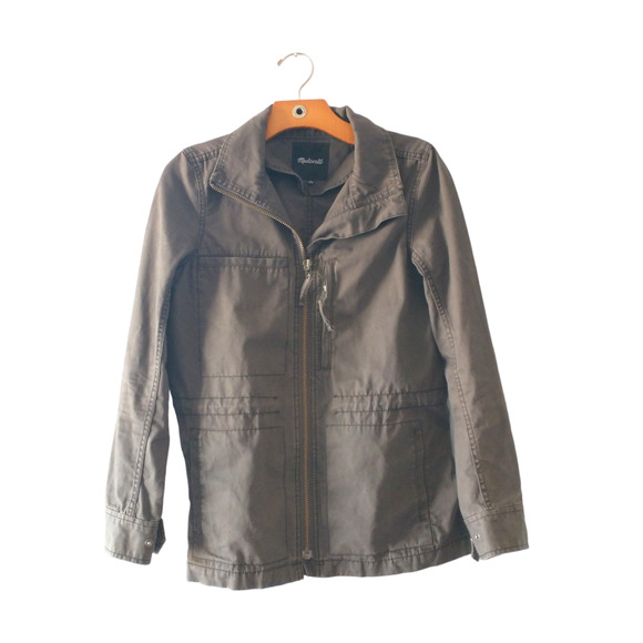 Madewell Women's Small Green Utility Jacket Industrial Transitional Gorpcore - Picture 1 of 13